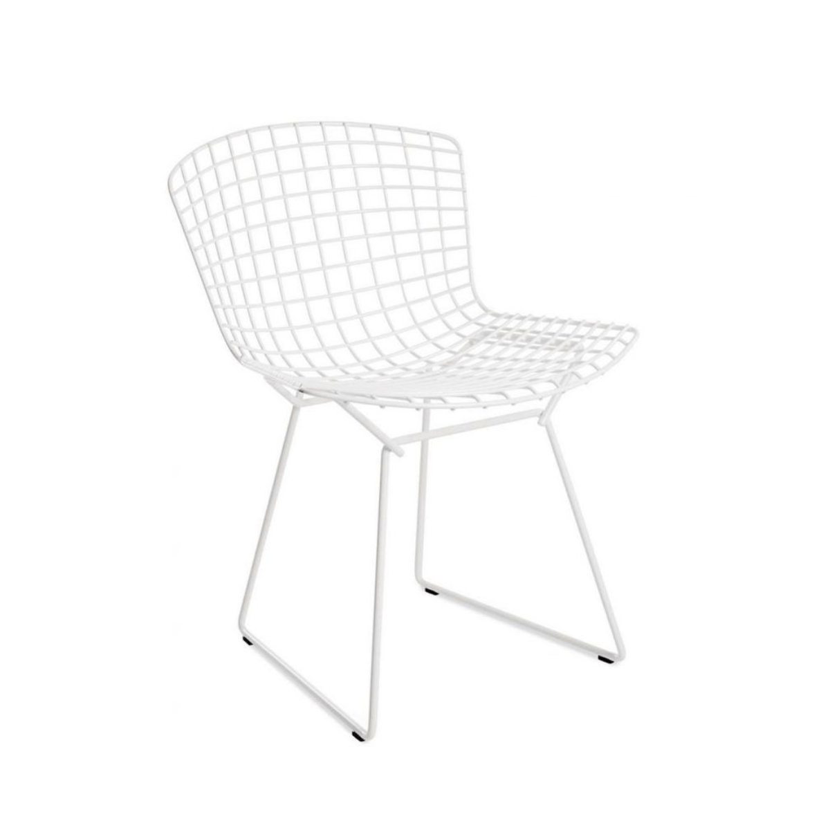 bertoia-silla-blanca-knoll-red Silla Side Bertoia Blanco - Knoll