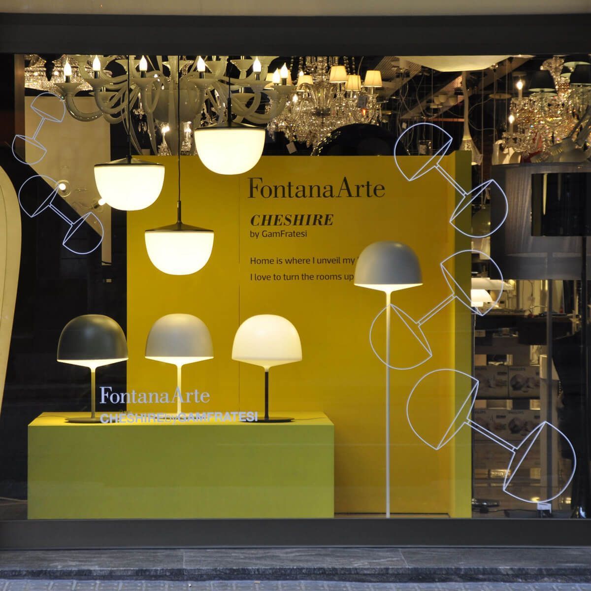 Lámpara Sobremesa Cheshire - FontanaArte