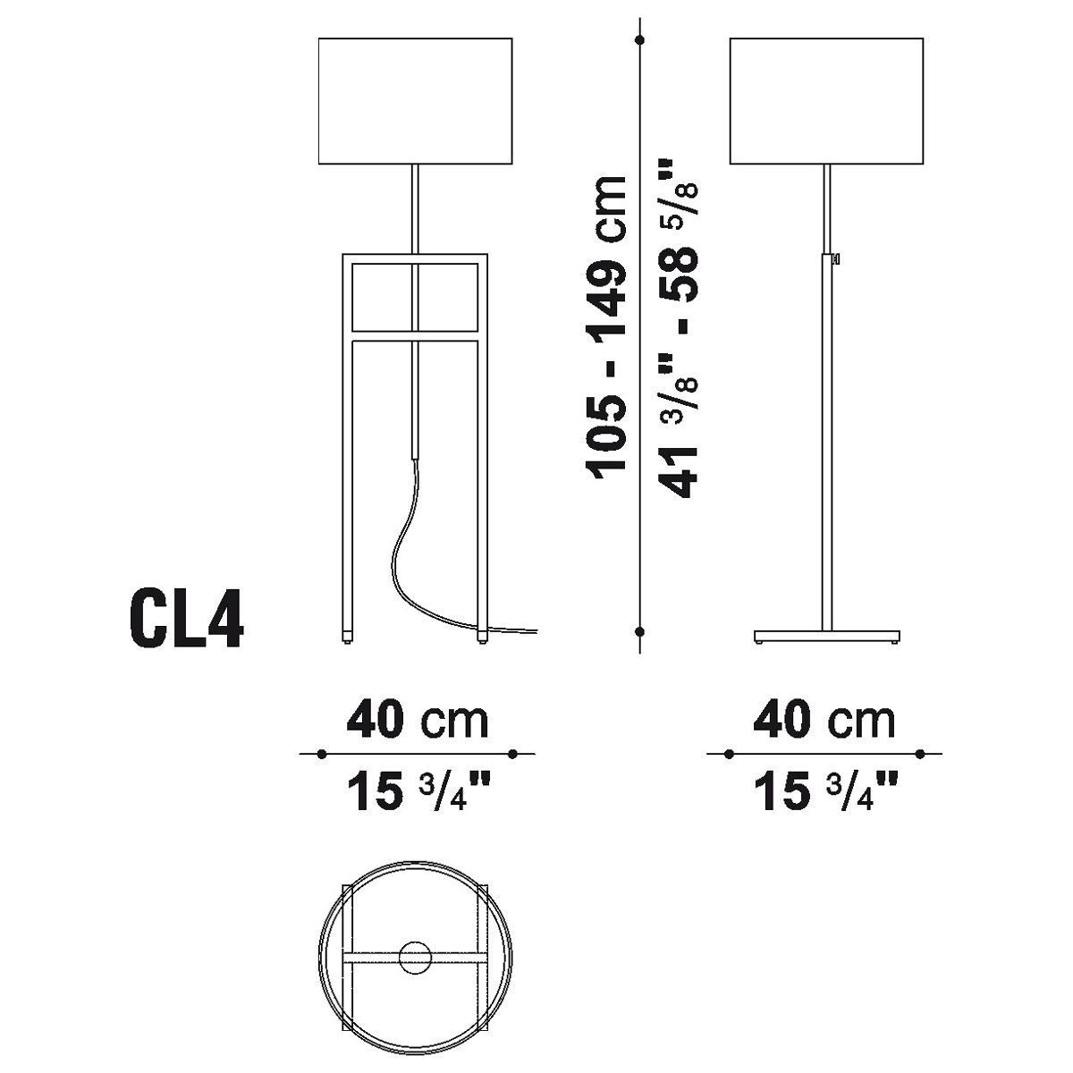 Lámpara Leukon CL4 - Maxalto