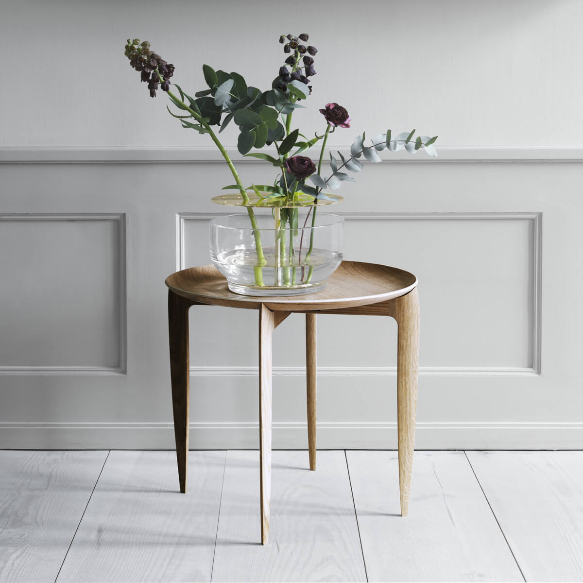 Mesa auxiliar Tray Table Roble - Fritz Hansen