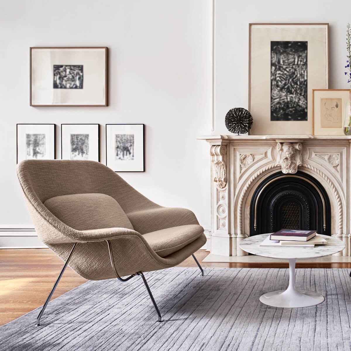 Sofá Womb Relax - Knoll Sofá Womb Relax - Knoll