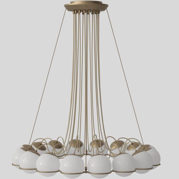 Lámpara Model 2109/16/14 champagne - Astep