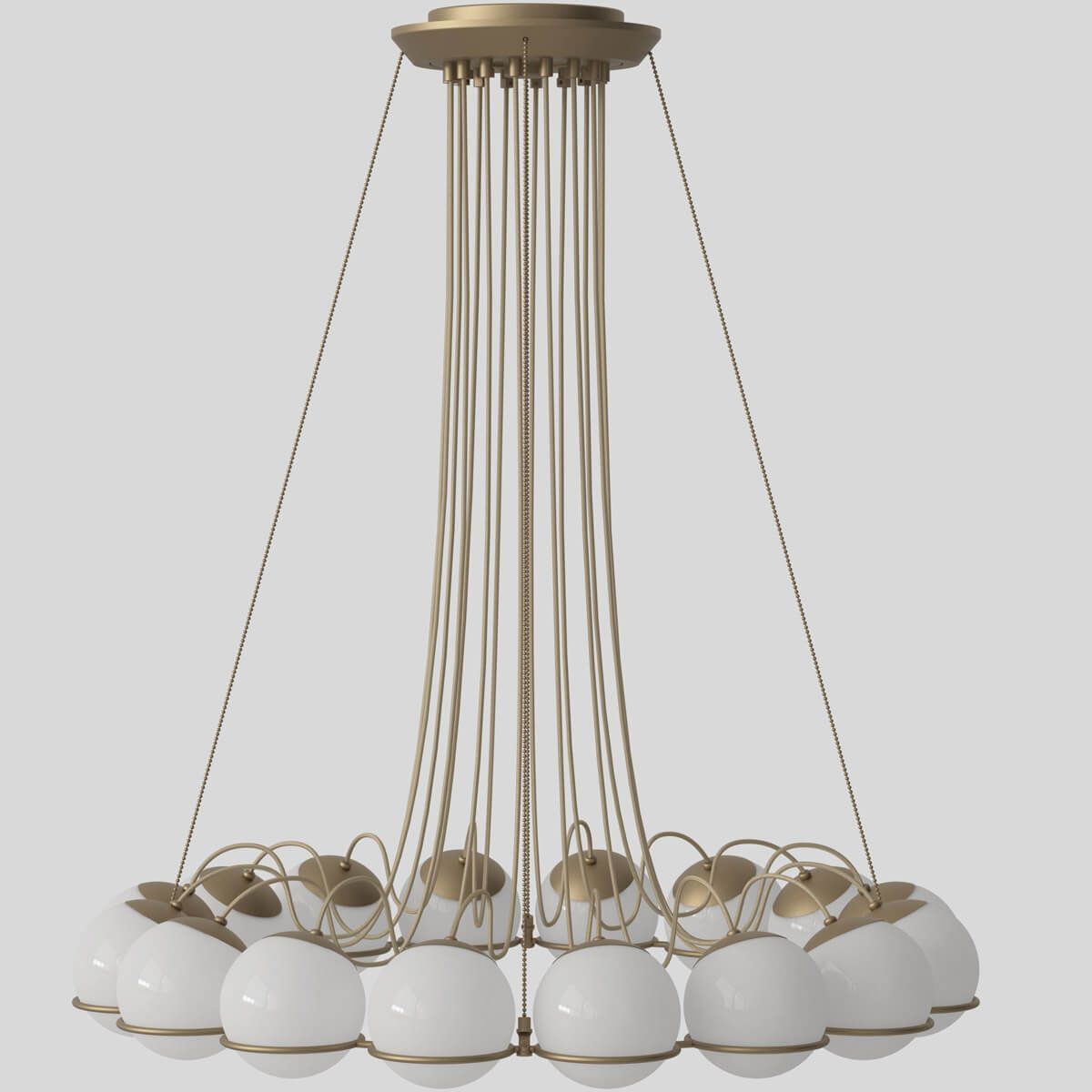 Lámpara Model 2109/16/14 champagne - Astep