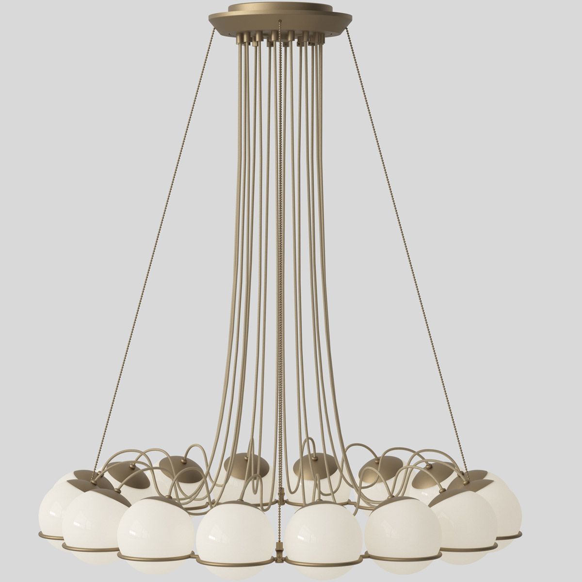 Lámpara Model 2109/16/14 champagne - Astep