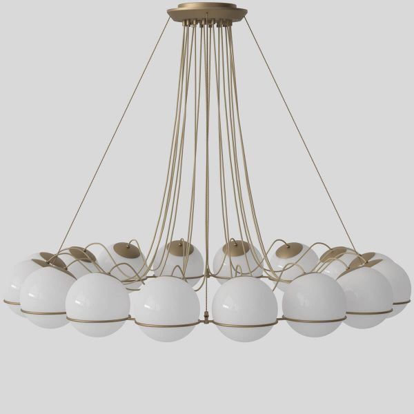 Lámpara Model 2109/16/20 champagne - Astep (copia)
