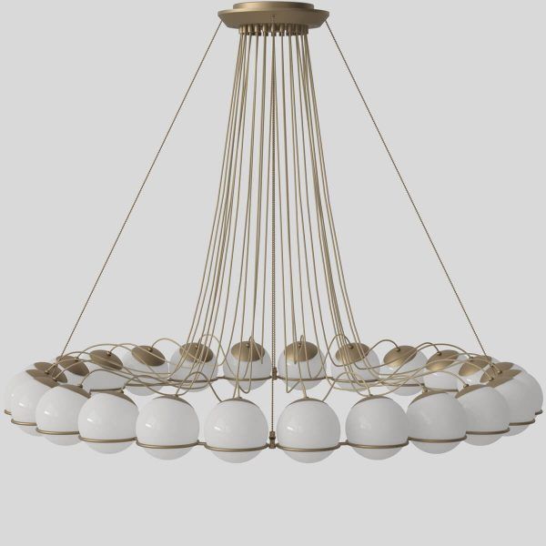 Lámpara Model 2109/24/14 champagne - Astep