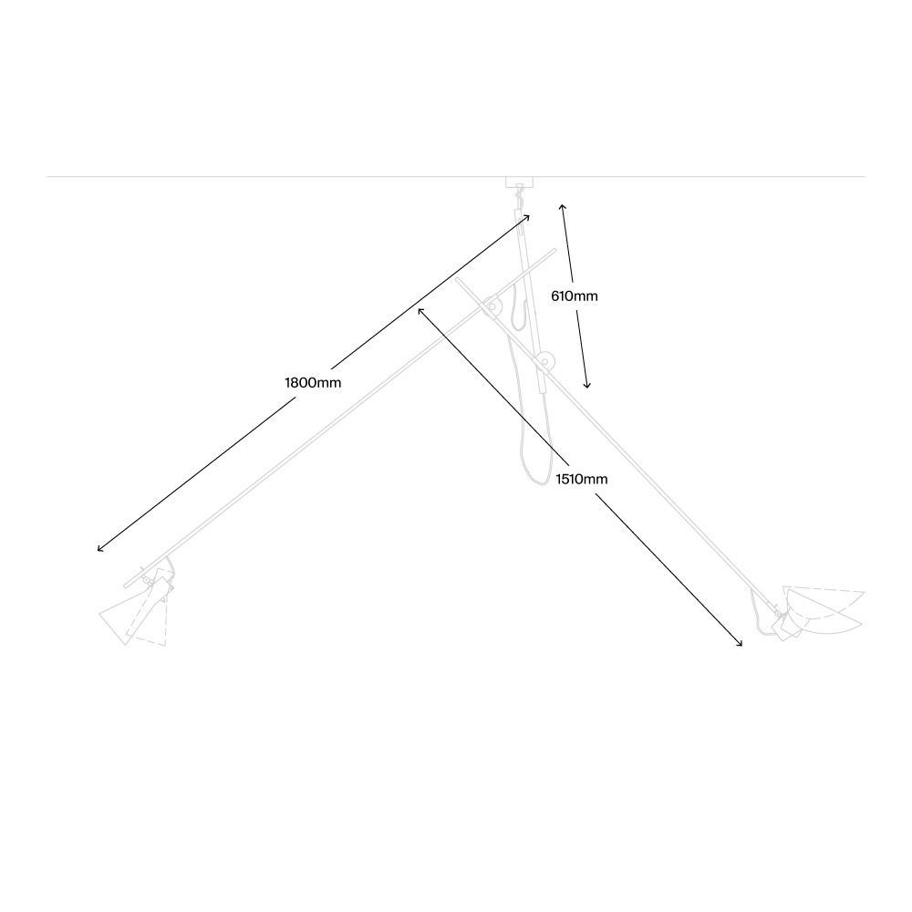 Lámpara VV Cinquanta Suspension - Astep