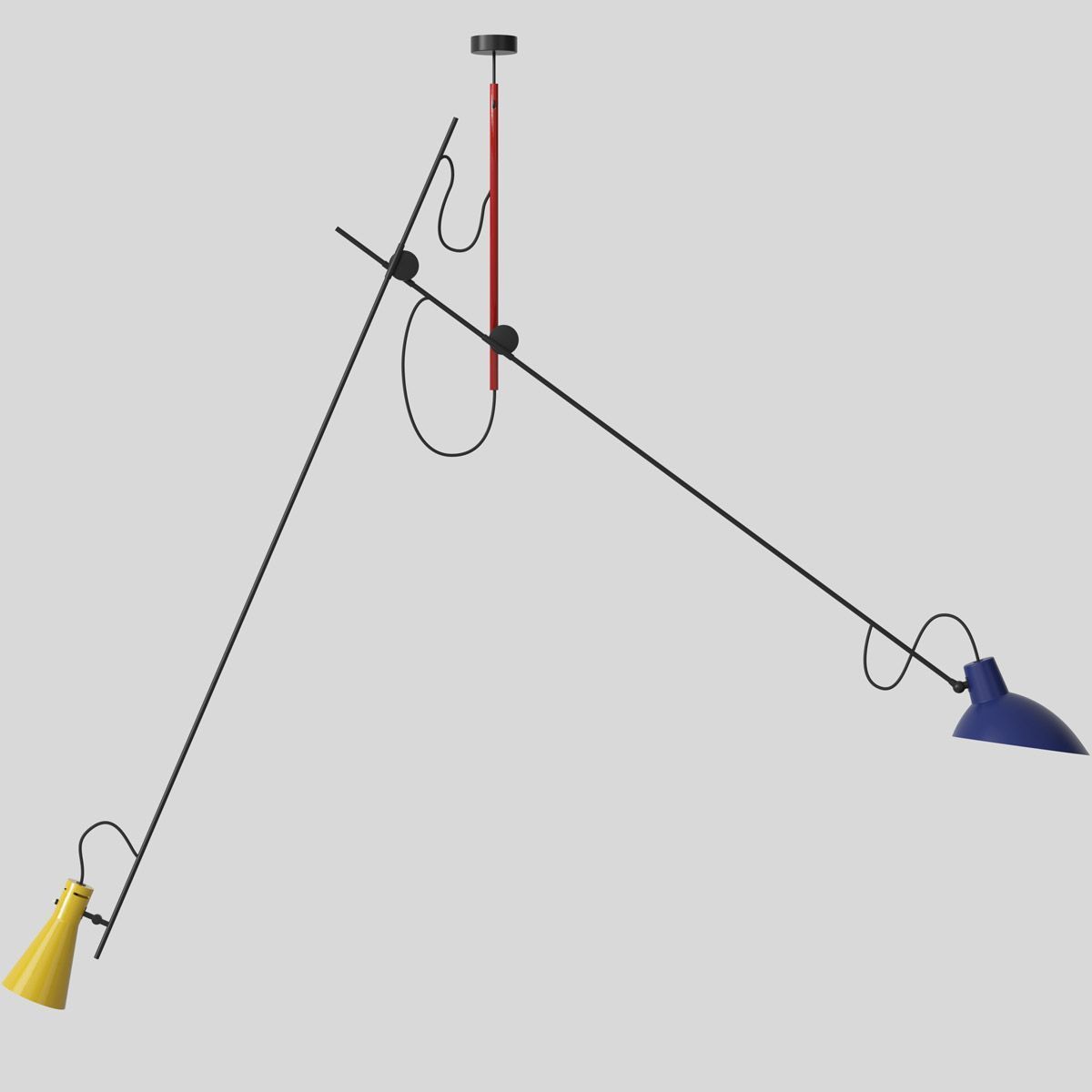 Lámpara VV Cinquanta Suspension Mondrian - Astep