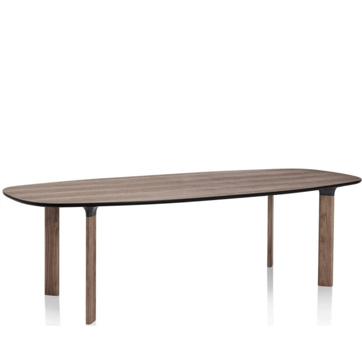 Mesa Analog JH83 Nogal-red Mesa Analog JH83 Nogal - Fritz Hansen