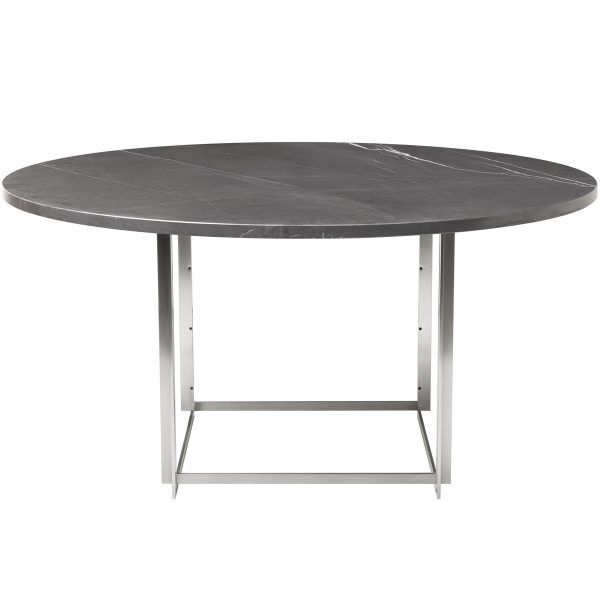 Mesa PK54 mármol negro - Fritz Hansen