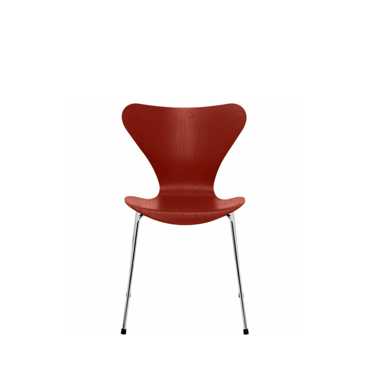 Silla Series 7 Teñida Rojo - Fritz Hansen
