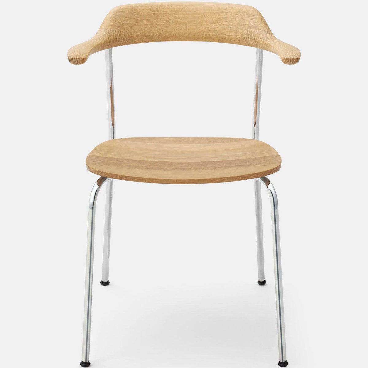 Silla apilable Hiroshima roble - Maruni Silla apilable Hiroshima roble - Maruni