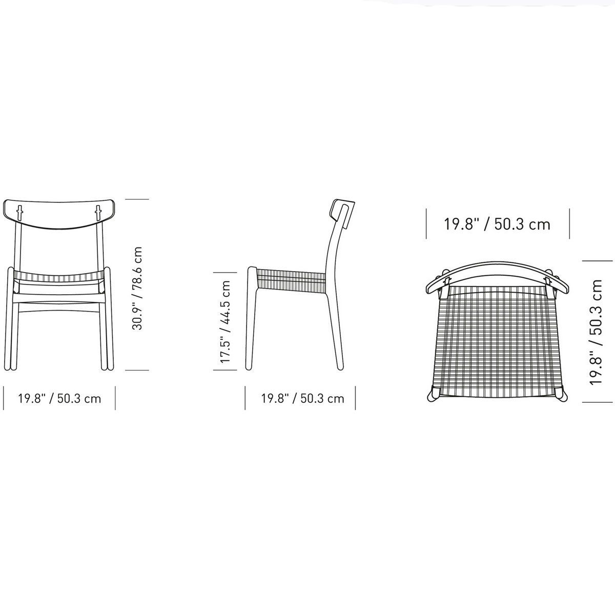 Silla CH23 - Carl Hansen Silla CH23 - Carl Hansen