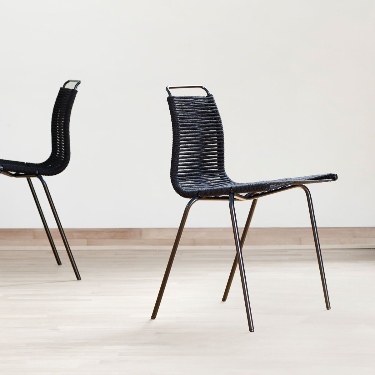 Silla PK1 negro - Carl Hansen Silla PK1 negro - Carl Hansen