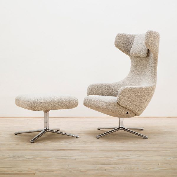 Butaca Grand Repos & Ottoman Nubia - Vitra (copia)
