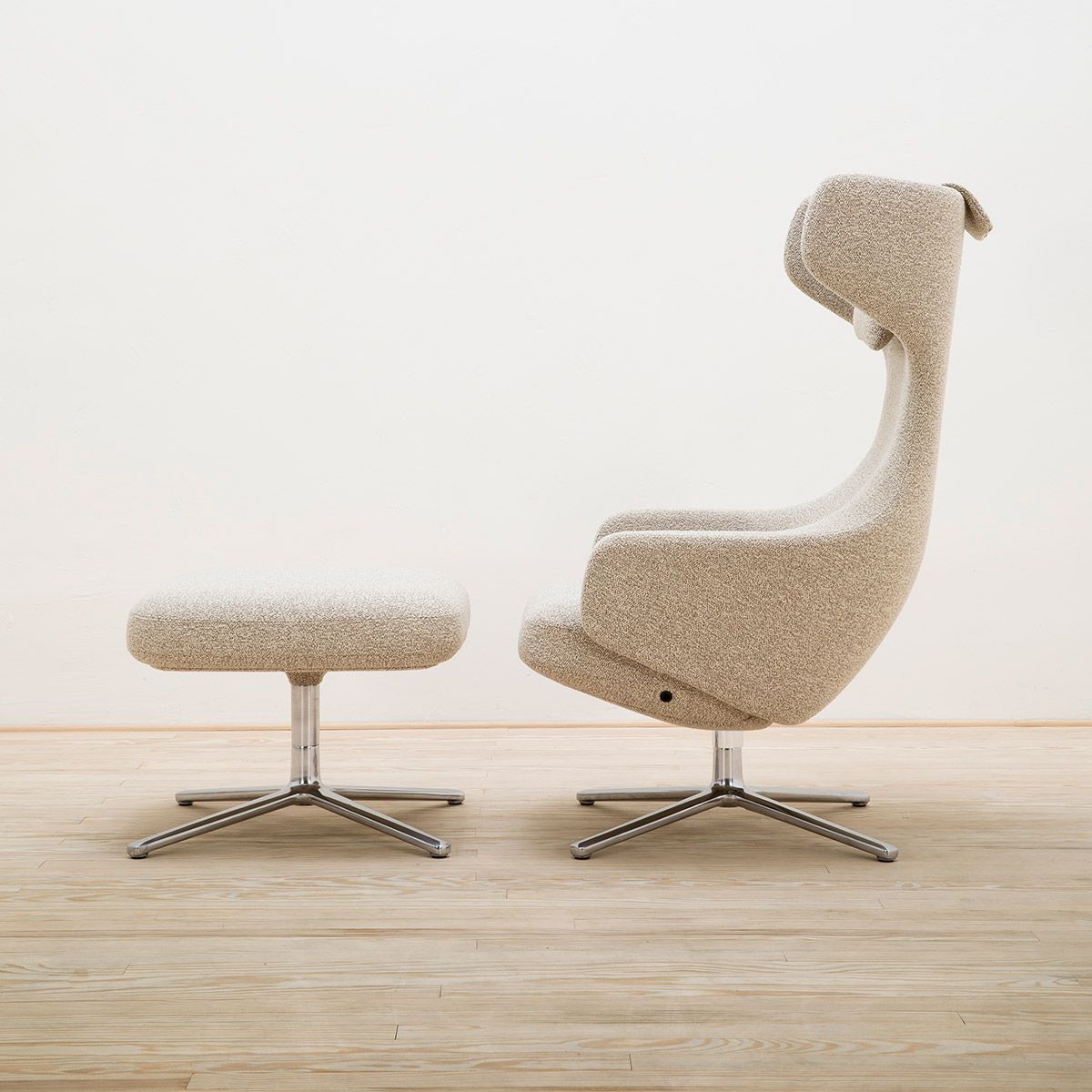 Butaca Grand Repos & Ottoman Nubia - Vitra