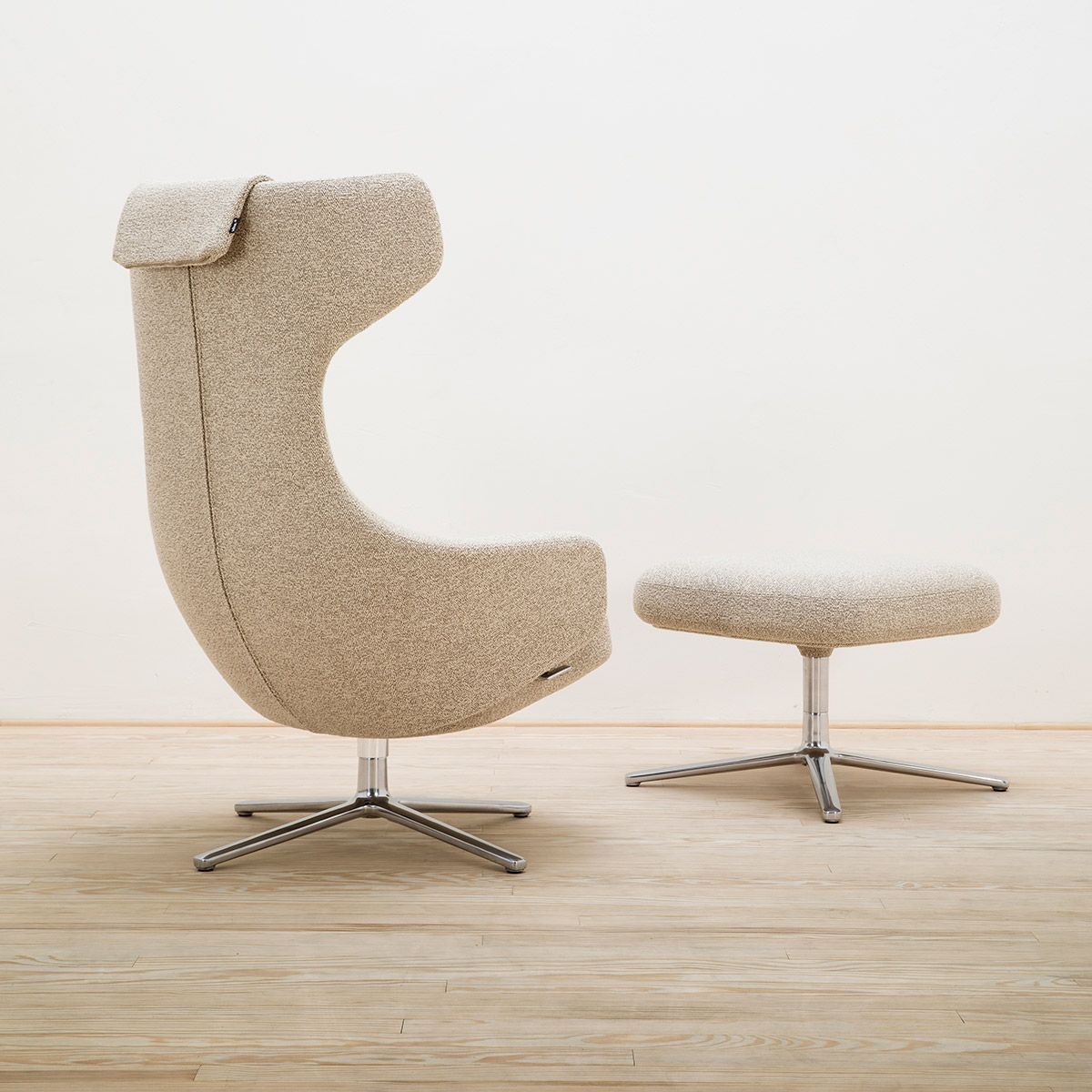 Butaca Grand Repos & Ottoman Nubia - Vitra