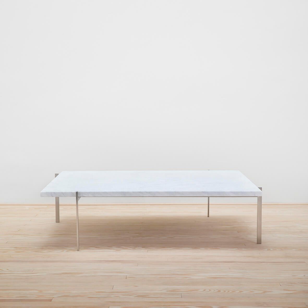 Mesa PK61A mármol blanco - Fritz Hansen