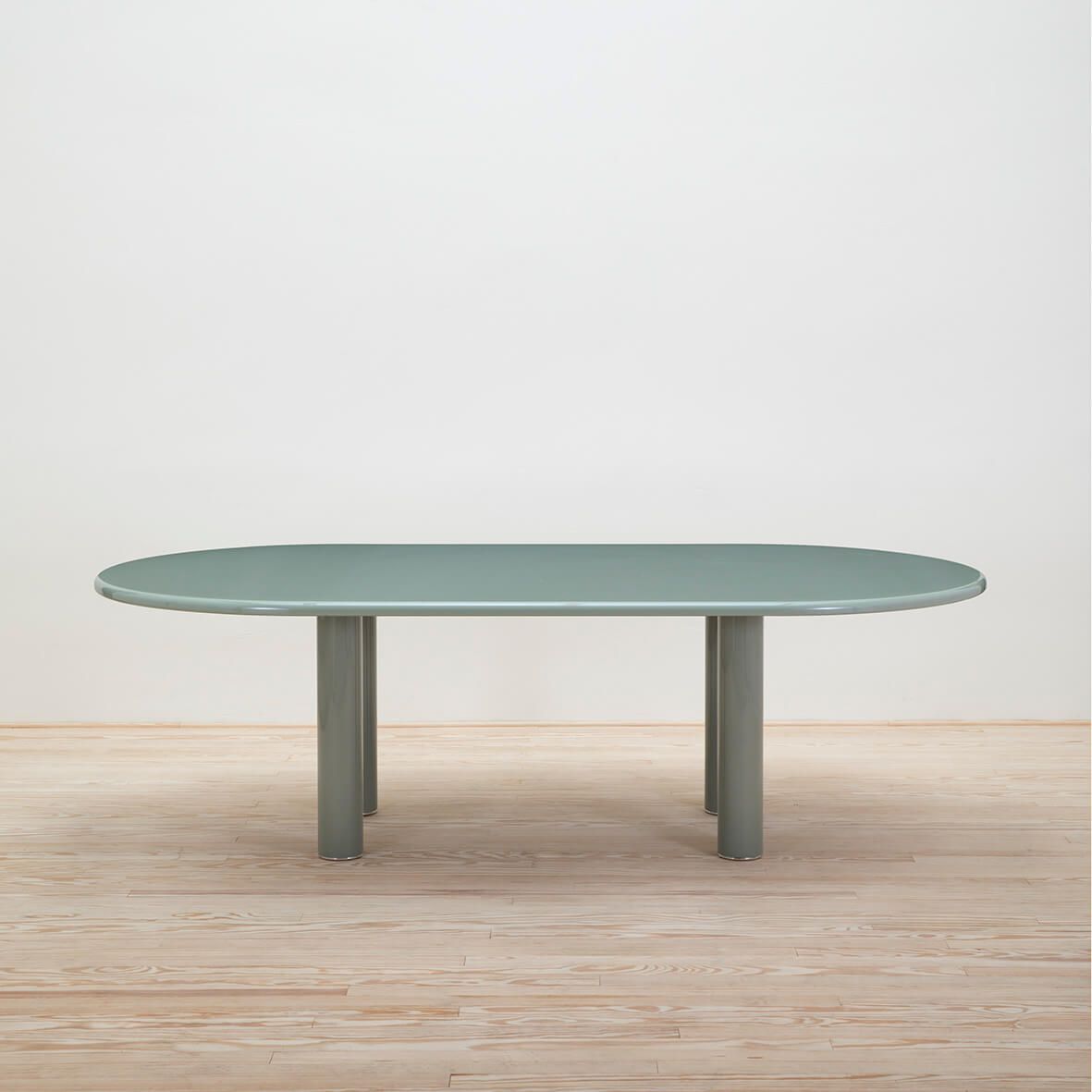 Mesa Smalto oval Verde - Knoll Mesa Smalto oval Verde - Knoll