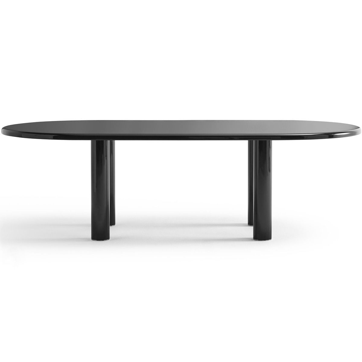 Mesa Smalto oval Black - Knoll Mesa Smalto oval Negro - Knoll (copia)