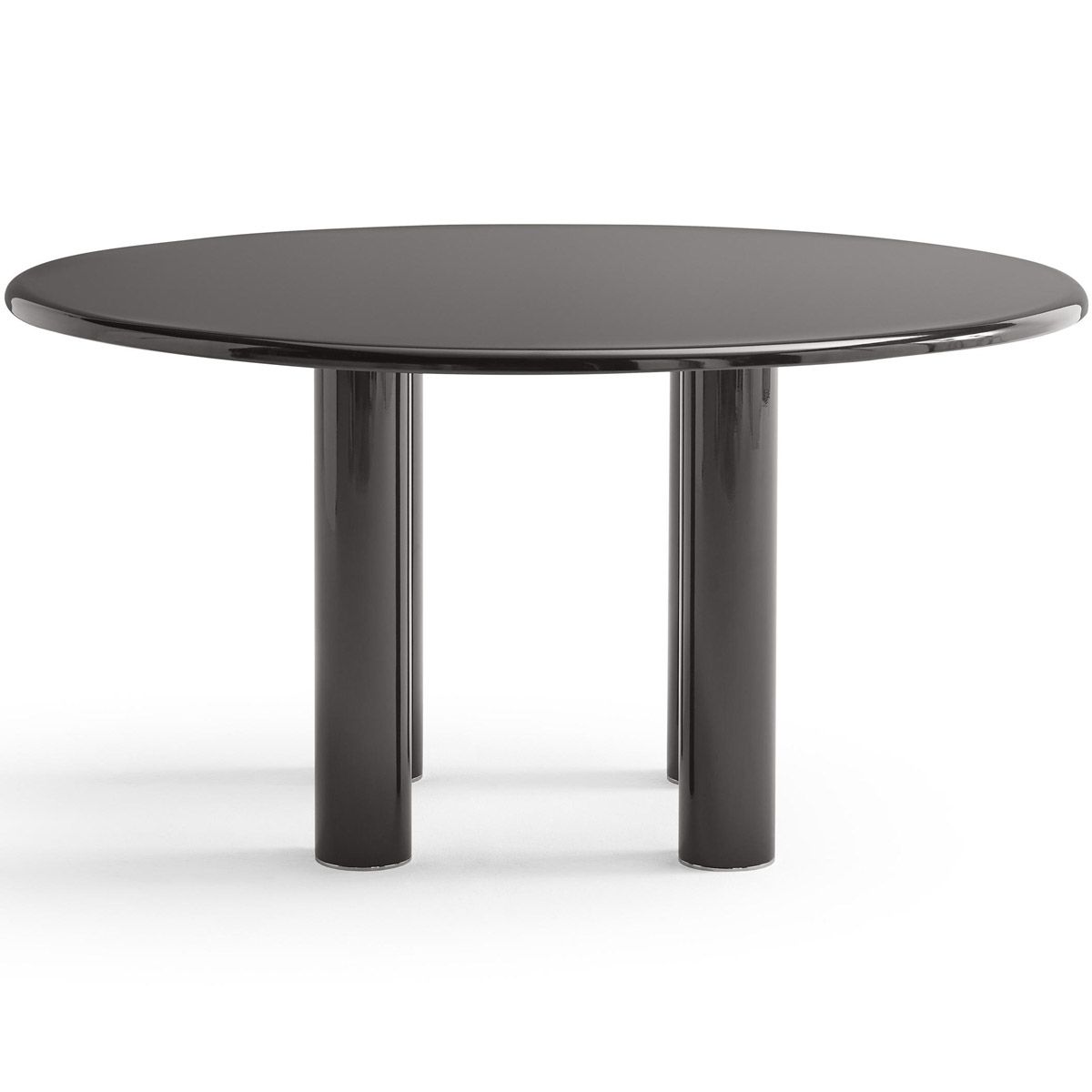 Mesa Smalto redonda Black - Knoll