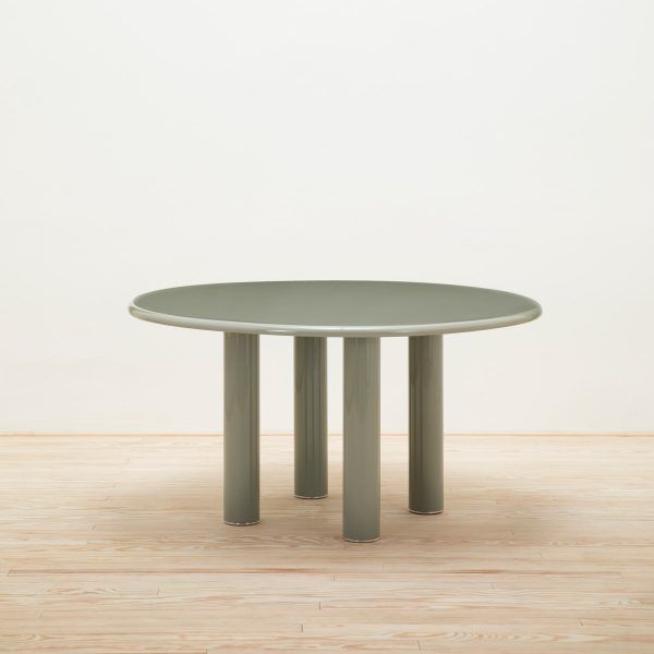 Mesa Smalto redonda Verde - Knoll (copia)