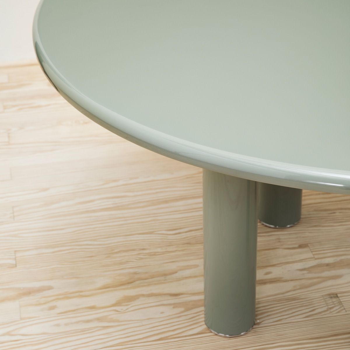 Mesa Smalto redonda Verde - Knoll Mesa Smalto redonda Verde - Knoll