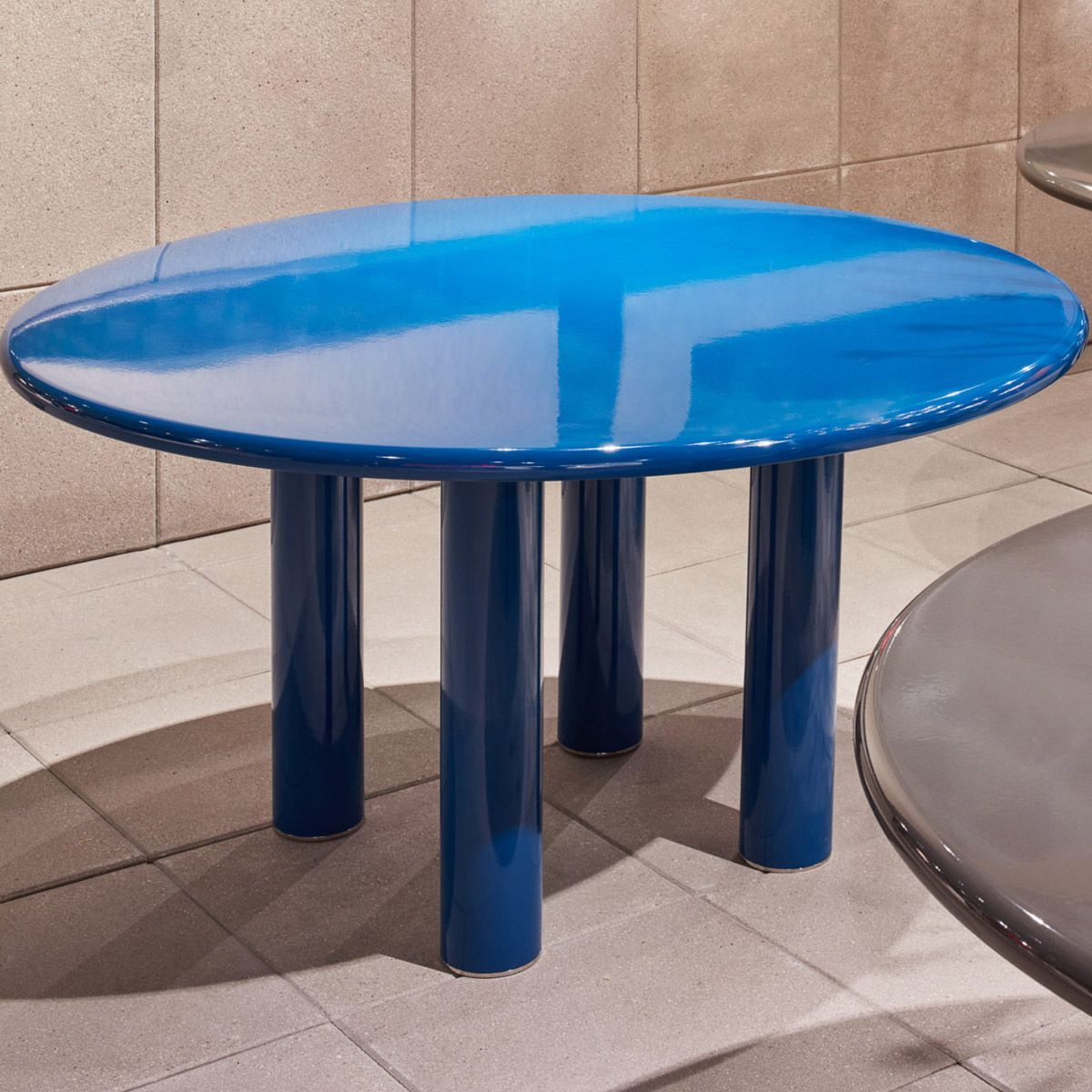 Mesa Smalto Azul - Knoll Mesa Smalto Azul - Knoll