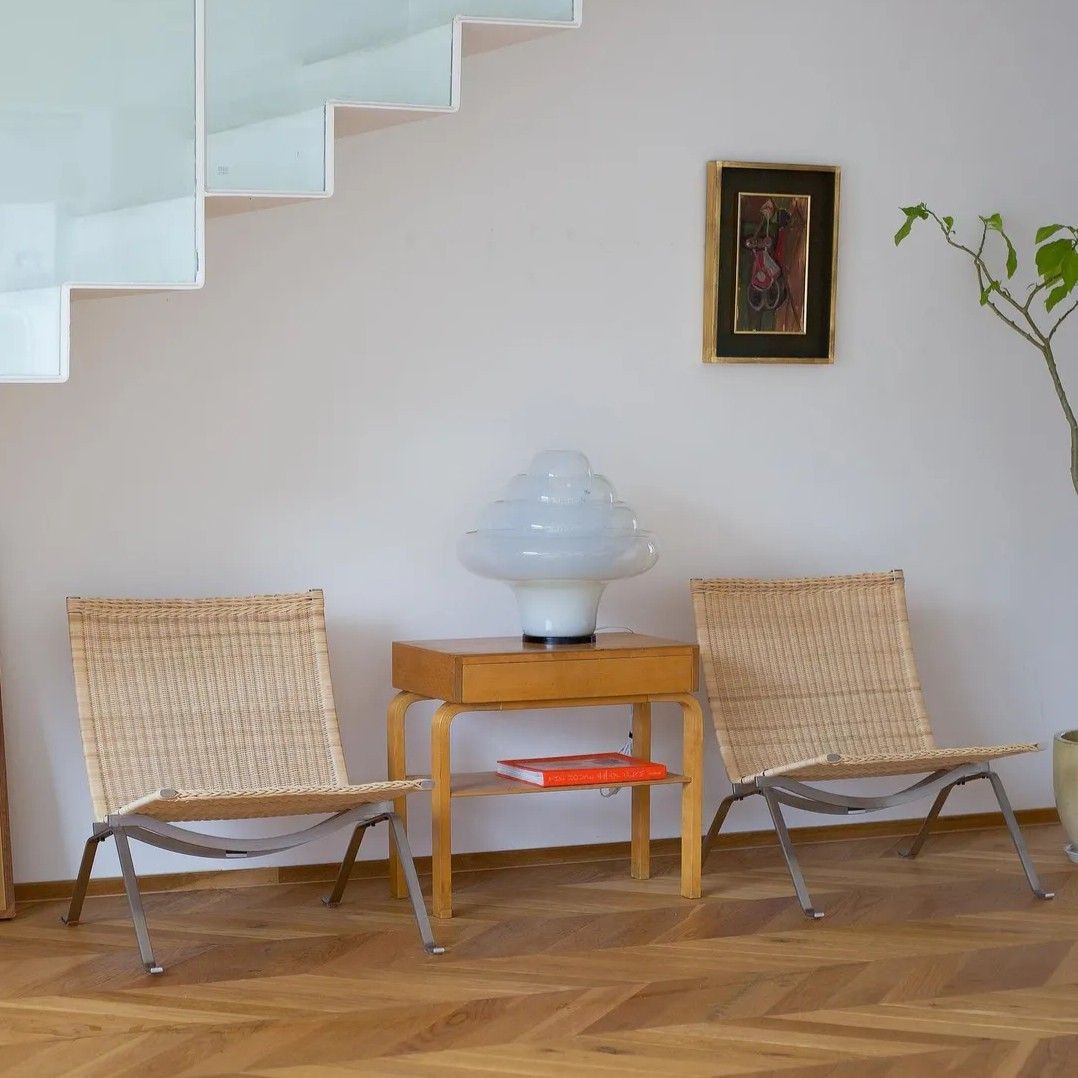 PK22-mimbre-fritzhansen2 Sillón PK22 Mimbre - Fritz Hansen