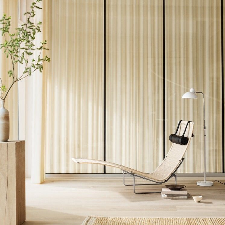 Chaise Longue PK24 Mimbre - Fritz Hansen
