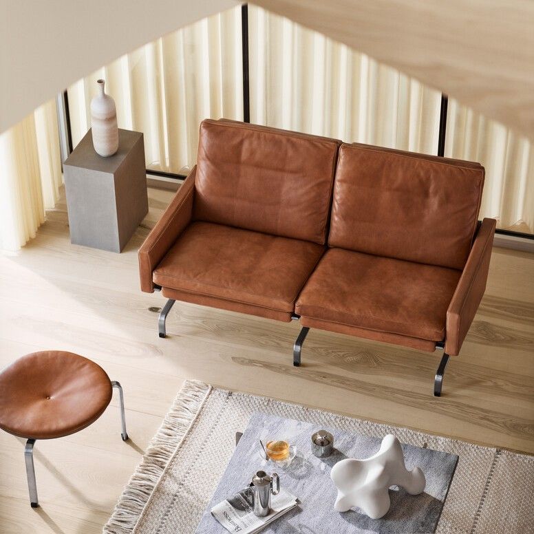 PK31-_2-sofa-fritzhansen Sofá PK31/2 - Fritz Hansen
