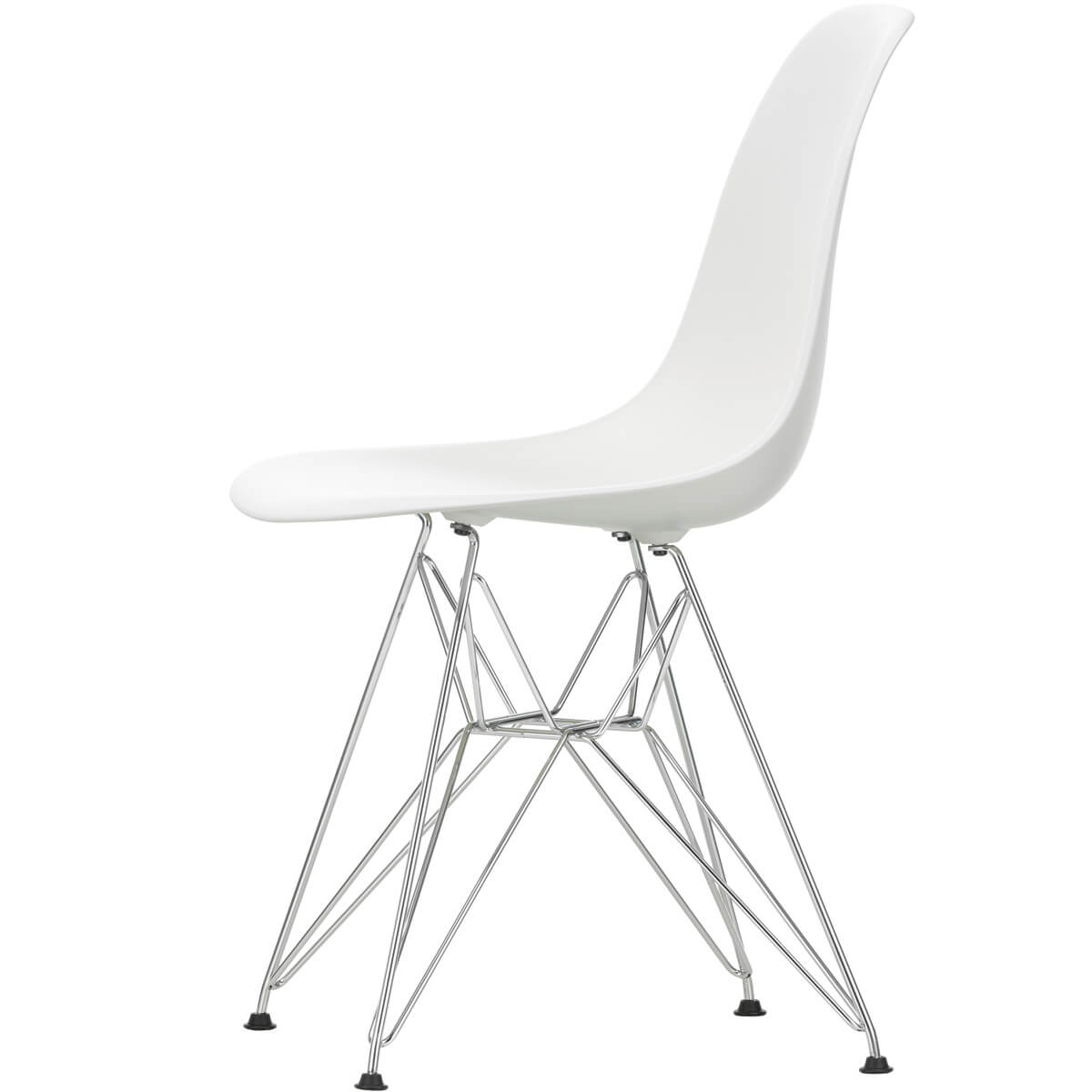 Silla Eames Plastic Side Chair DSR Blanco - Vitra Silla Eames Plastic Side Chair DSR Blanco - Vitra