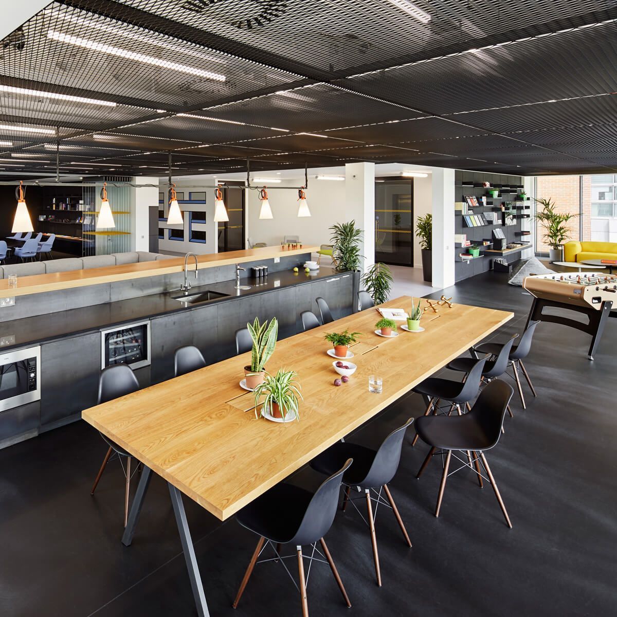 Silla Eames Plastic Side Chair DSW negro oscuro - Vitra Silla Eames Plastic Side Chair DSW negro oscuro - Vitra