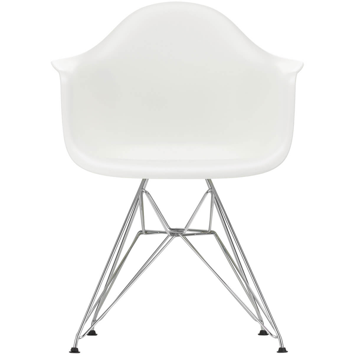 Silla Eames Plastic Chair DAR carcasa blanca - Vitra Silla Eames Plastic Chair DAR carcasa blanca - Vitra