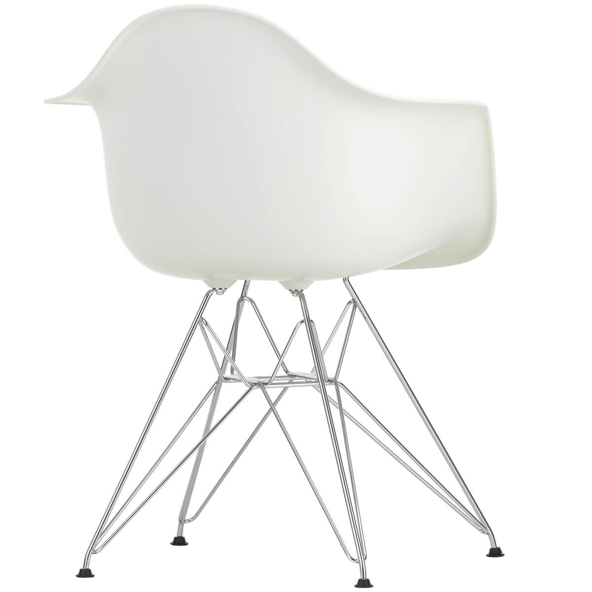 Silla Eames Plastic Chair DAR carcasa blanca - Vitra Silla Eames Plastic Chair DAR carcasa blanca - Vitra