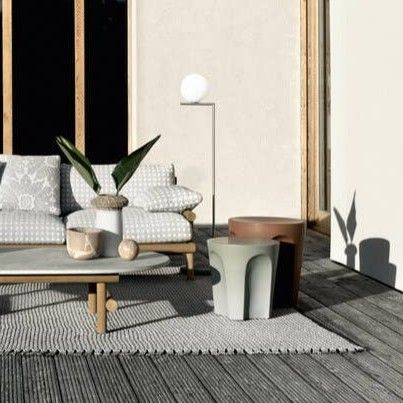 Mesita Colosseo Outdoor Salvia - B&B Italia Outdoor