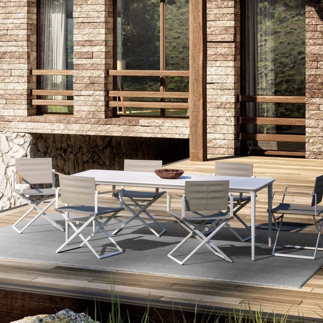dedon-seax Silla Seax Blanco - Dedon
