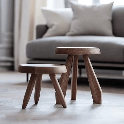 Taburete 523 Méribel Nogal - Cassina