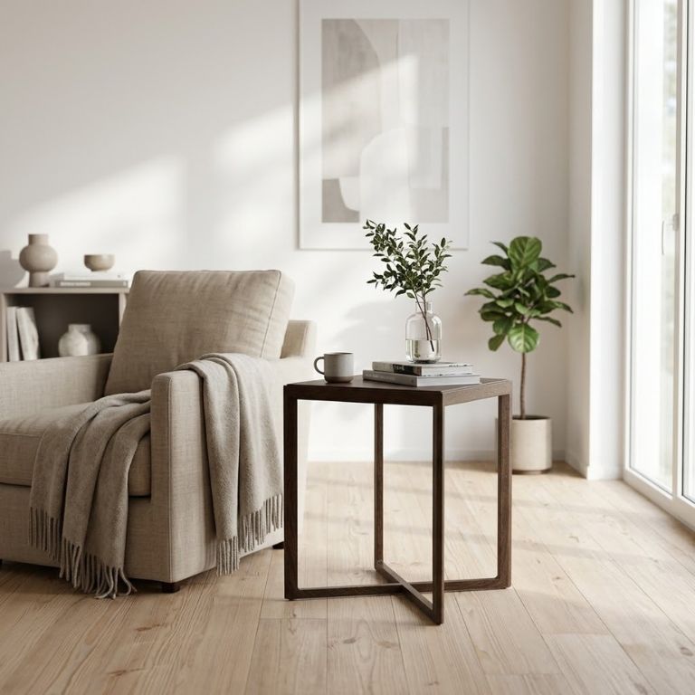 mesa auxiliar krusin 55 cm–knoll