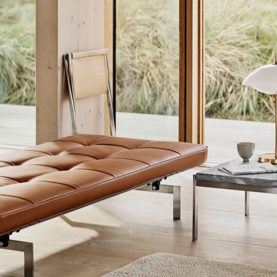 Diván PK80 Walnut - Fritz Hansen