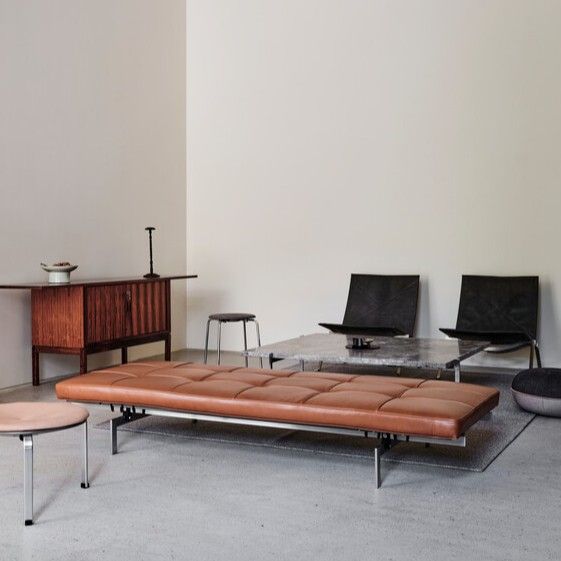 Diván PK80 Walnut - Fritz Hansen
