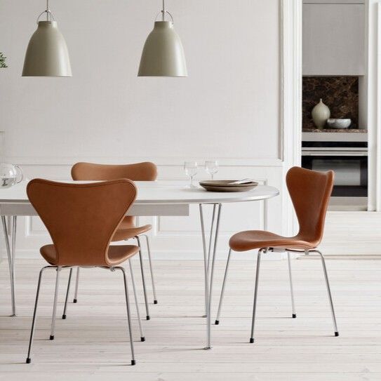 serie7-piel-silla-fritzhansen3 Silla Series 7 Piel - Fritz Hansen