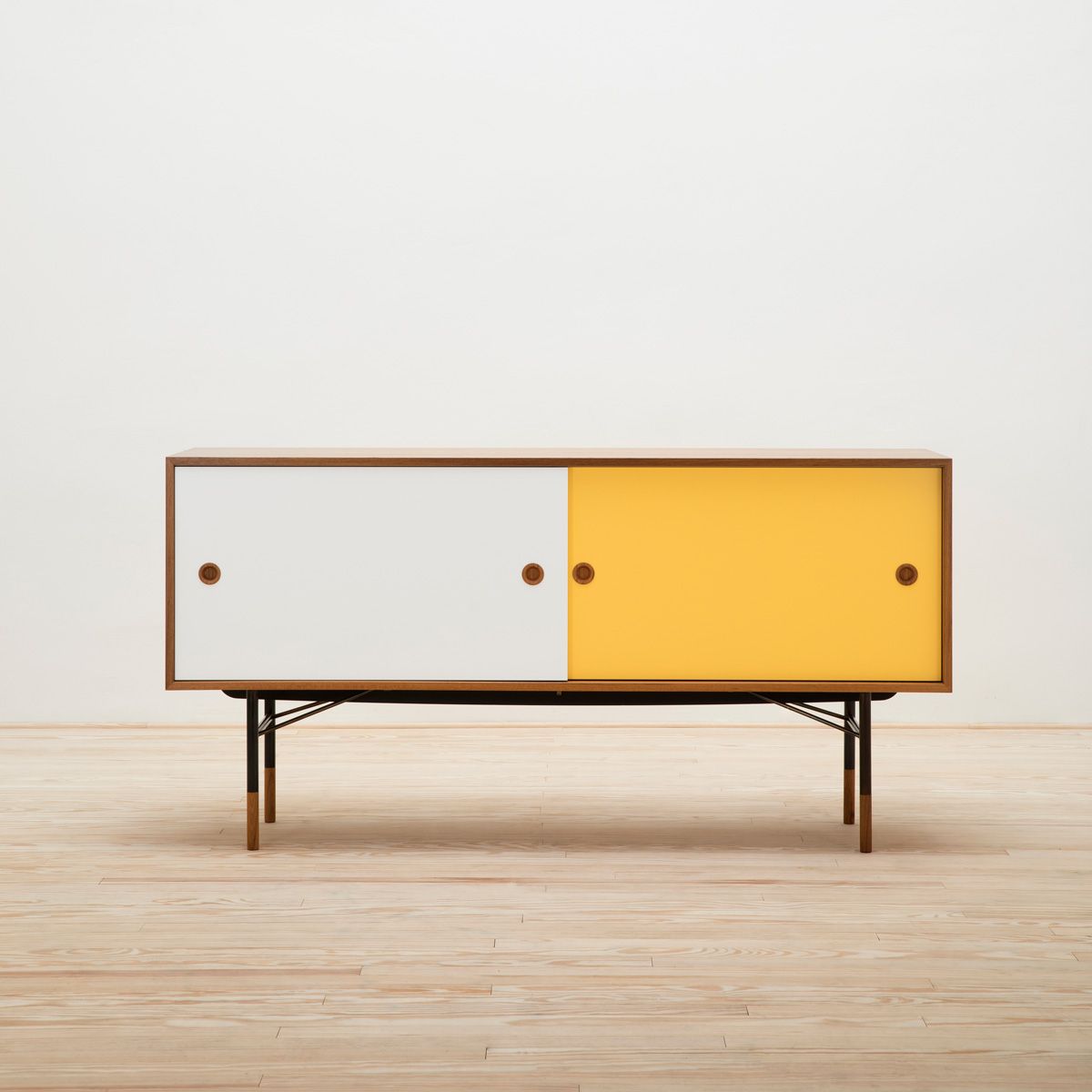 Aparador Sideboard Amarillo Teca - OneCollection