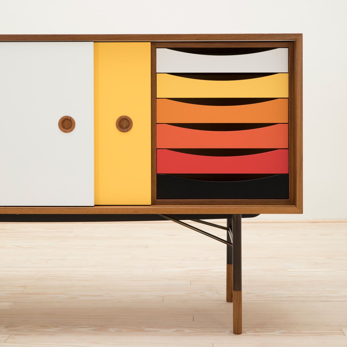 Aparador Sideboar azul teca - House of Finn Juhl