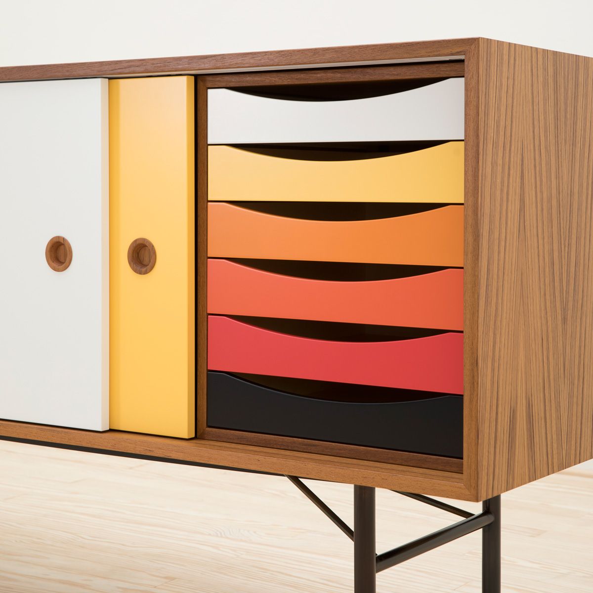 Aparador Sideboar azul teca - House of Finn Juhl