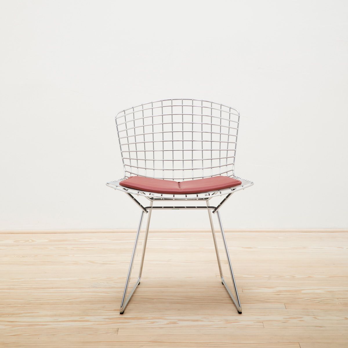 Silla Side Bertoia con cojín - Knoll