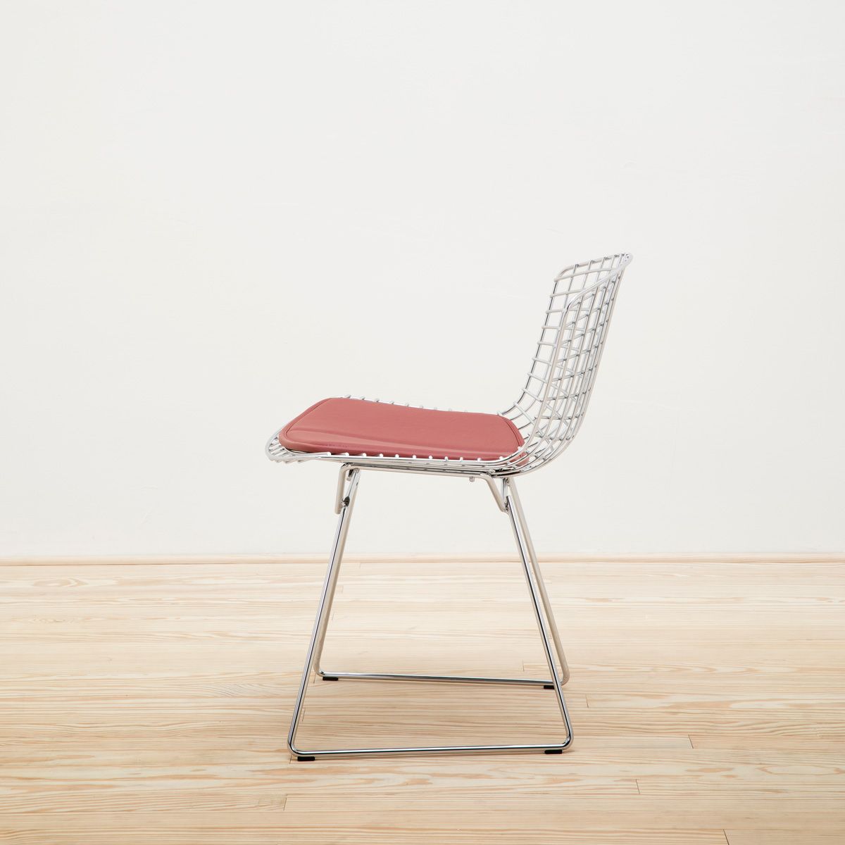 Silla Side Bertoia con cojín - Knoll