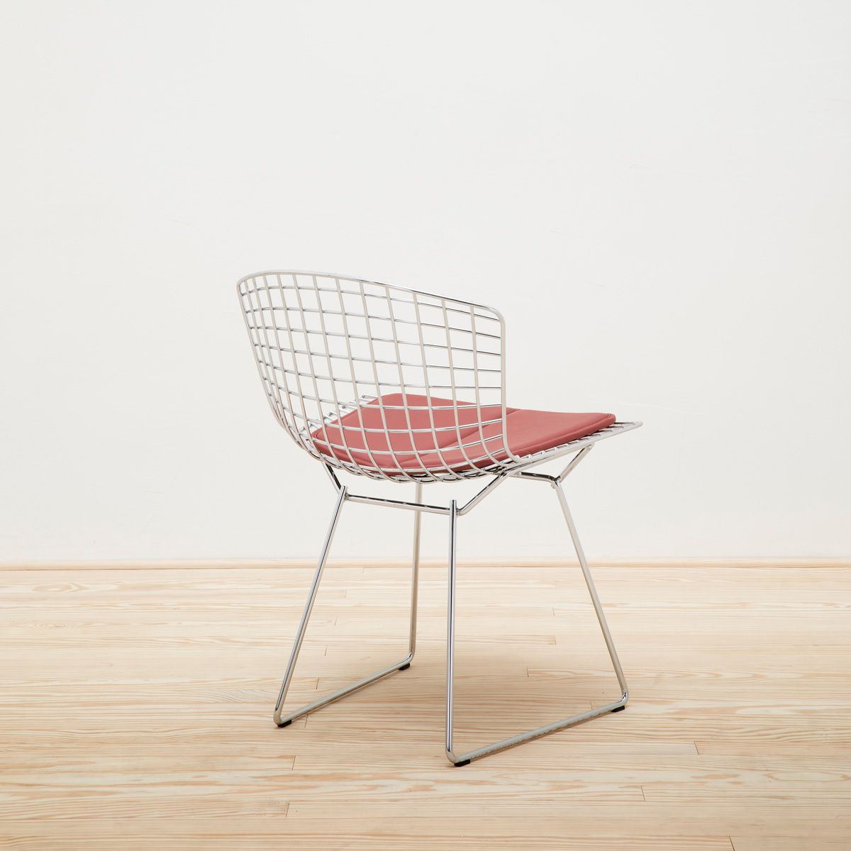 Silla Side Bertoia con cojín - Knoll