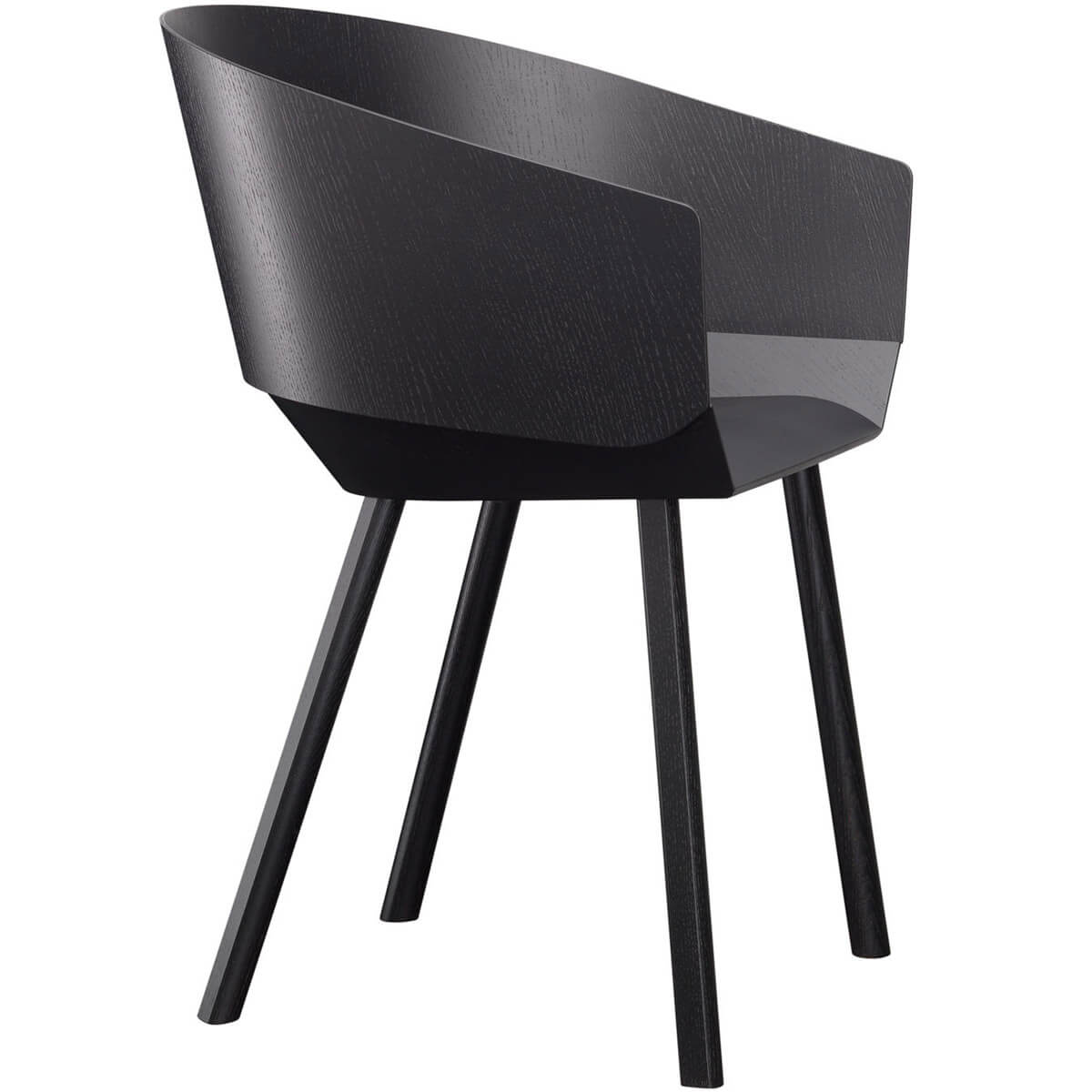 Sillón CH04 Houdini Negro - e15 Sillón CH04 Houdini Negro - e15