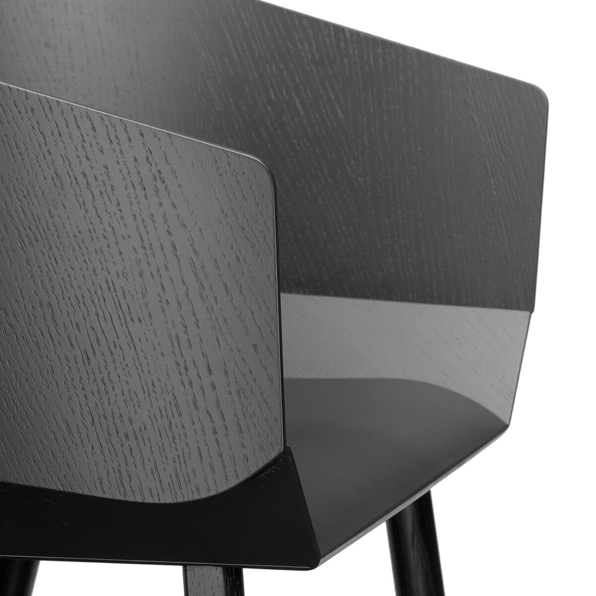 Sillón CH04 Houdini Negro - e15 Sillón CH04 Houdini Negro - e15